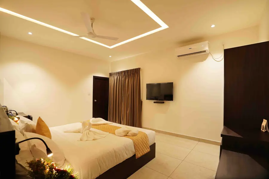 Deluxe Room seen from the window side